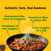 Wow! Hot & Spicy Korean Ramen Cup Noodles - 90g