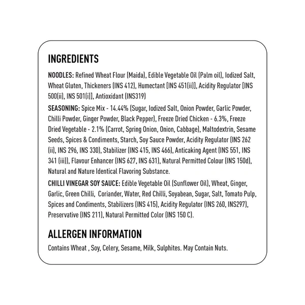 Wow! Hot & Spicy Korean Chicken Ramen Cup Noodles - 95g