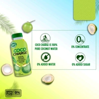 Wow! Coco Charge 100% Tender Coconut Water - 6 x 200 ml