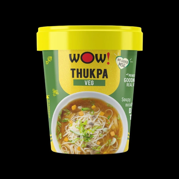 Wow! Thukpa Veg Cup Noodles - 55g