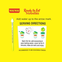 Wai Wai Ready To Eat Cup Noodles - Pack of 3 - 3 x 75 g