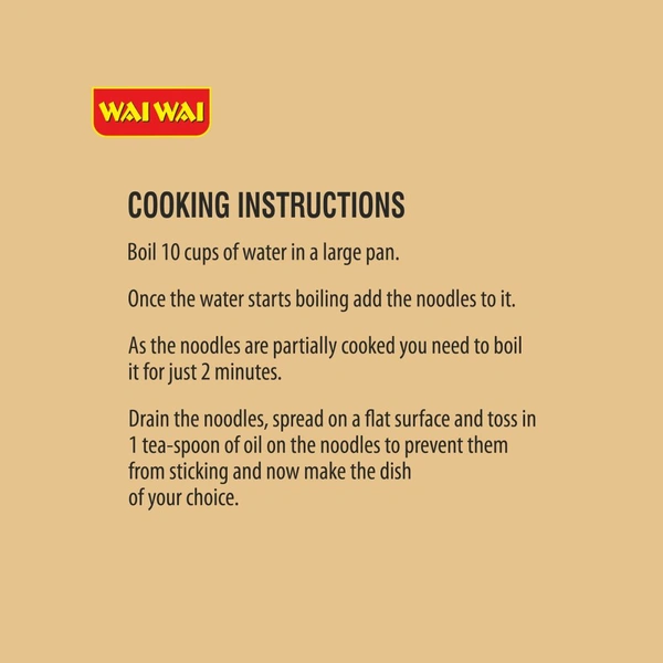 Wai Wai Chinese Hakka Egg Noodles - 160g