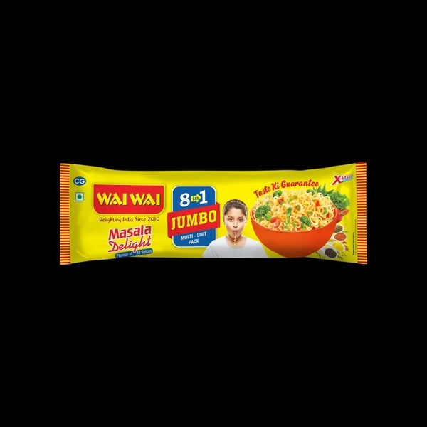 Wai Wai Masala Delight 8 in 1 Jumbo Instant Noodles - 440g