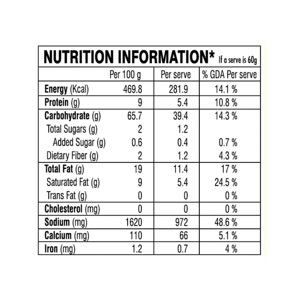 Wai Wai Masala Delight 8 in 1 Jumbo Instant Noodles - 440g