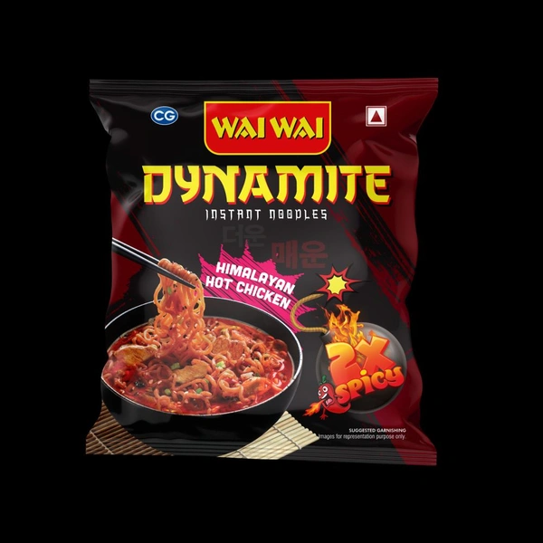 Wai Wai Dynamite Himalayan Hot Chicken Instant Noodles - 100g
