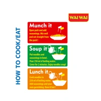 Wai Wai Ready To Eat Chicken Flavoured Noodles - 6 Pieces
