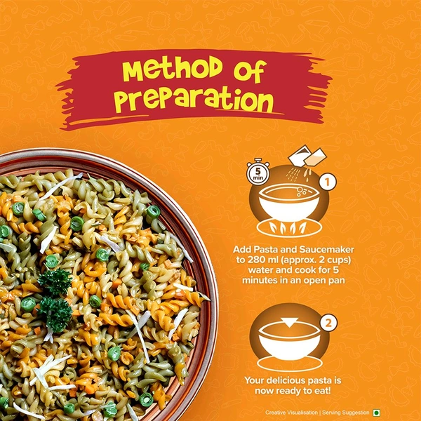 Yippee Tricolor Masala Instant Pasta - 70g