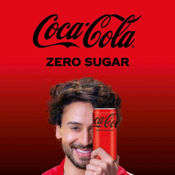 Coca-Cola Zero Sugar Soft Drink Can - 300 ml