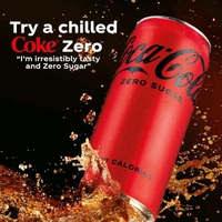 Coca-Cola Zero Sugar Soft Drink Can - 300 ml