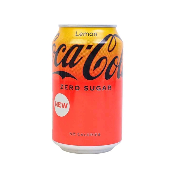 Coca-Cola Lemon Soft Drink (Zero Sugar) 330 ml - 330 ml