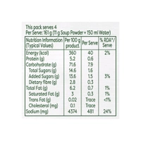 Knorr International Hong Kong Manchow Noodle Soup with No Added Preservatives - 44g