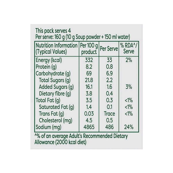 Knorr Sweet Corn Chicken Soup with No Added Preservatives - 40g