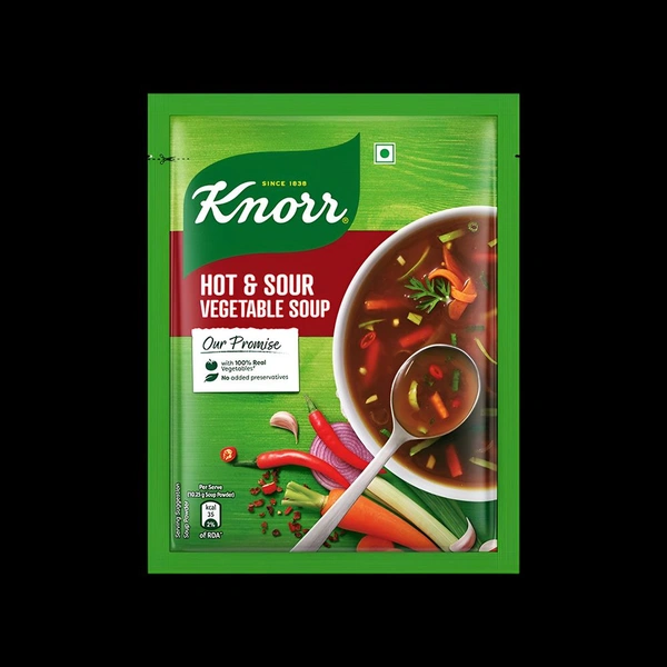 Knorr Hot & Sour Vegetable Soup with No Added Preservatives - 41g
