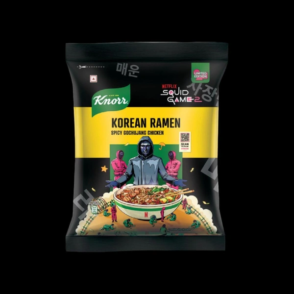 Knorr Korean Ramen Gochujang Chicken Instant Noodles - 91g