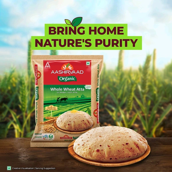 Aashirvaad Organic Atta - 1kg