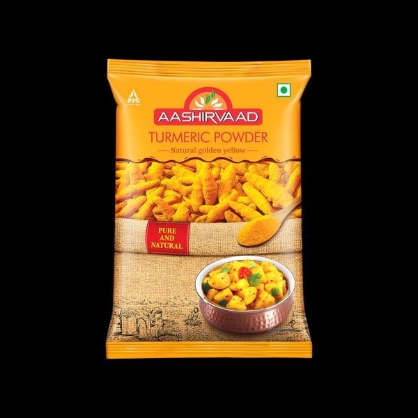 Aashirvaad Haldi/ Turmeric Powder (100 g) (Haldi Gura) - 100g