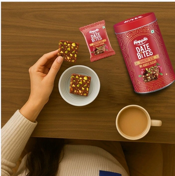 Happilo Premium Cranberry Date Bites - 200 g