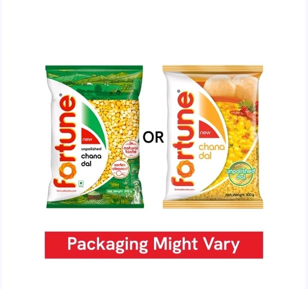 Fortune Chana Dal Unpolished - 500 g