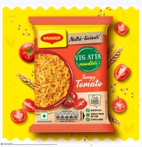 Maggi Nutrilicious Tangy Tomato Veg Atta Noodles - 2×73.5 g