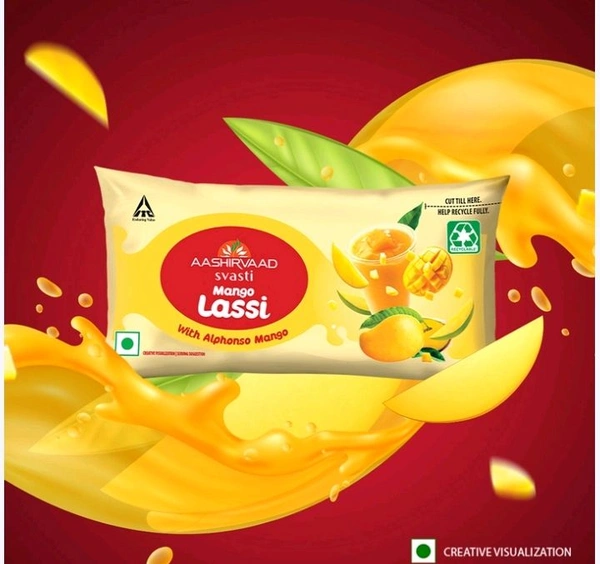 Aashirvaad Svasti Mango Lassi - 130 ml