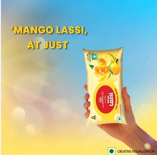 Aashirvaad Svasti Mango Lassi - 130 ml