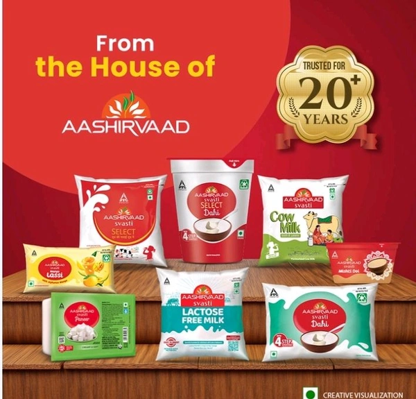 Aashirvaad Svasti Mango Lassi - 130 ml