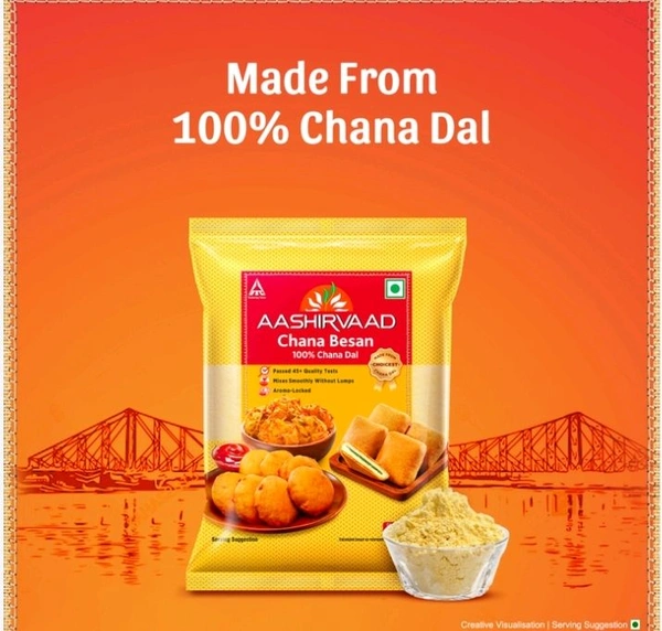 Aashirvaad Aashirvaad Chana Besan (100% Chana Dal) - 500 g