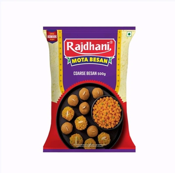 Rajdhani Mota Besan - 500 g