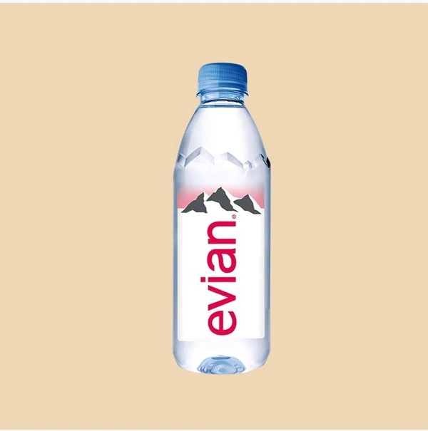 Evian Natural Mineral Water - 500 ml