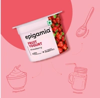 Epigamia Strawberry Fruit Flavoured Yogurt - 75 g