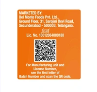Del Monte Sweet & Spicy Chilli Ketchup - 900 g