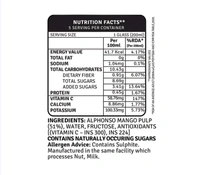 Raw Pressery Alphonso Mango Mango Drink - 1ltr