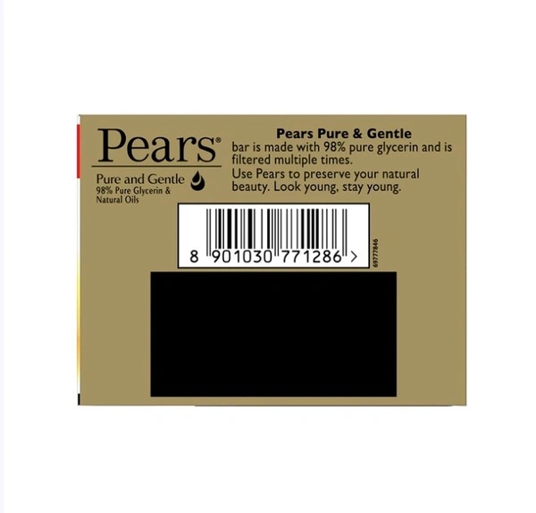 Pears Pure & Gentle Soap - 5×125 g