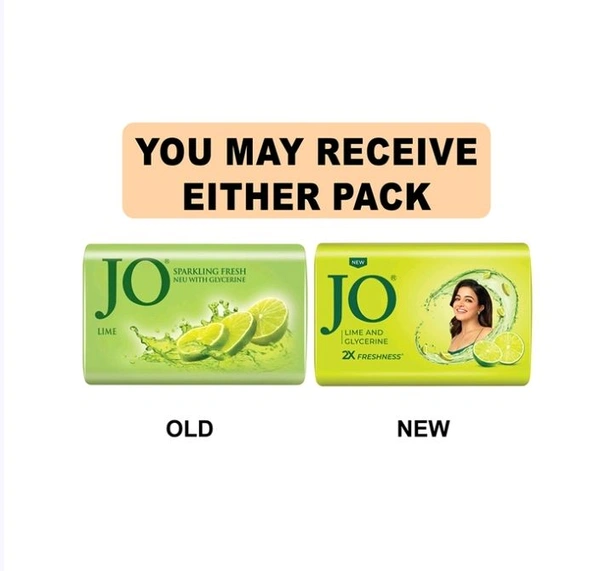 Jo Lime Sparkling Fresh Soap - 5×100 g