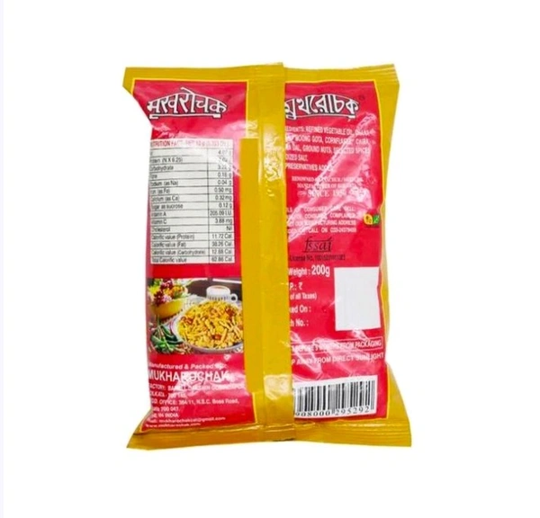 Mukharochak Mukharochak Mirchi Jhal Chanachur Mixture Namkeen - 200 g