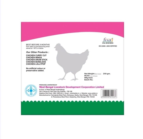 Haringhata Frozen Chicken
Keema / Minced - 250 g