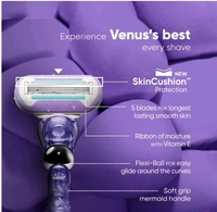 Gillette Venus Smooth Curves Swirl Cartridge Women's Razor - 1 pc