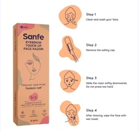 Sanfe Reusable Eyebrow Touch Up Face Razor - 3 pcs