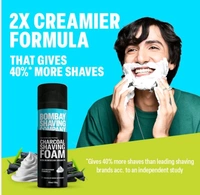Bombay Shaving Company Sensi Smart 3 Razor & Charcoal Shaving Foam Combo - 1 pack
