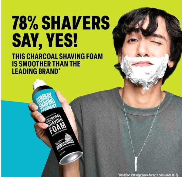 Bombay Shaving Company Sensi Smart 3 Razor & Charcoal Shaving Foam Combo - 1 pack
