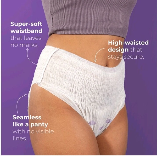 Nua Ultra-Absorbent Comfort Disposable Period Panty (XL - XXL) - 5 pcs