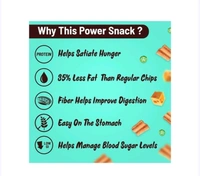 RiteBite Max Protein Cheese & Jalapeno 10 g Protein Multigrain Chips - 64 g