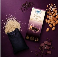Sugar Free D'Lite Dark Chocolate Bar (Dark Crispy Quinoa & Roasted Almonds) - 40 g