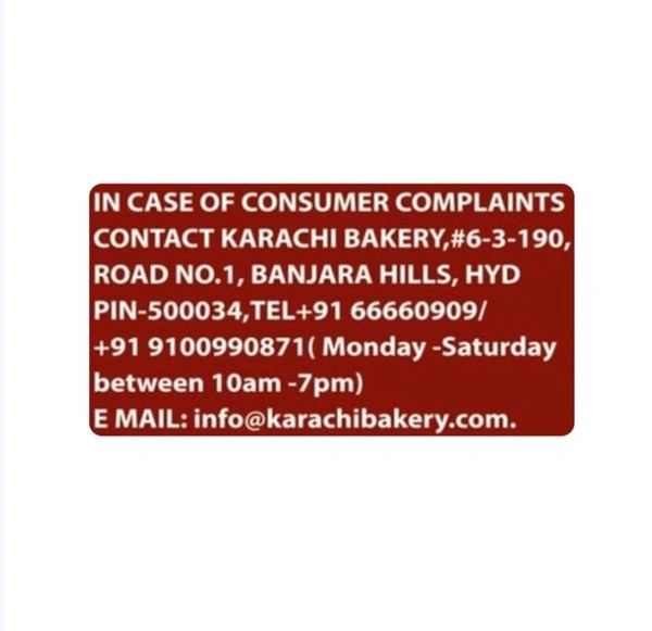 Karachi Bakery Chocochip Teacake - 150 g