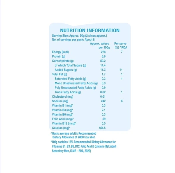 Britannia Milk Bread - 400 g