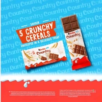 Kinder Country Milk Chocolate Bar - 23.5 g