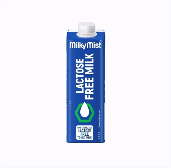 Milky Mist UHT Sterilized Lactose Free Toned Milk - 250 ml