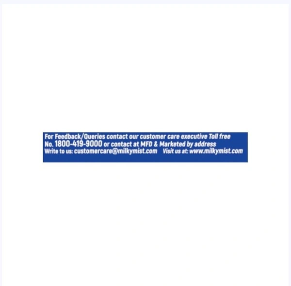 Milky Mist UHT Sterilized Lactose Free Toned Milk - 250 ml
