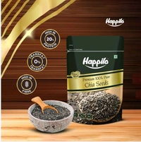 Happilo Premium Raw Authentic Chia Seeds - 200 g