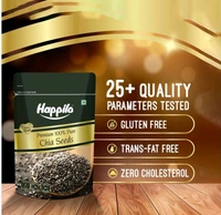 Happilo Premium Raw Authentic Chia Seeds - 200 g
